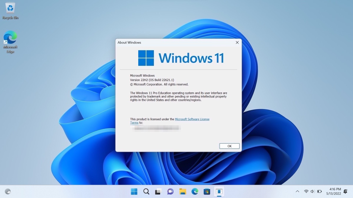 Windows 11 22H2 «Sun Valley»